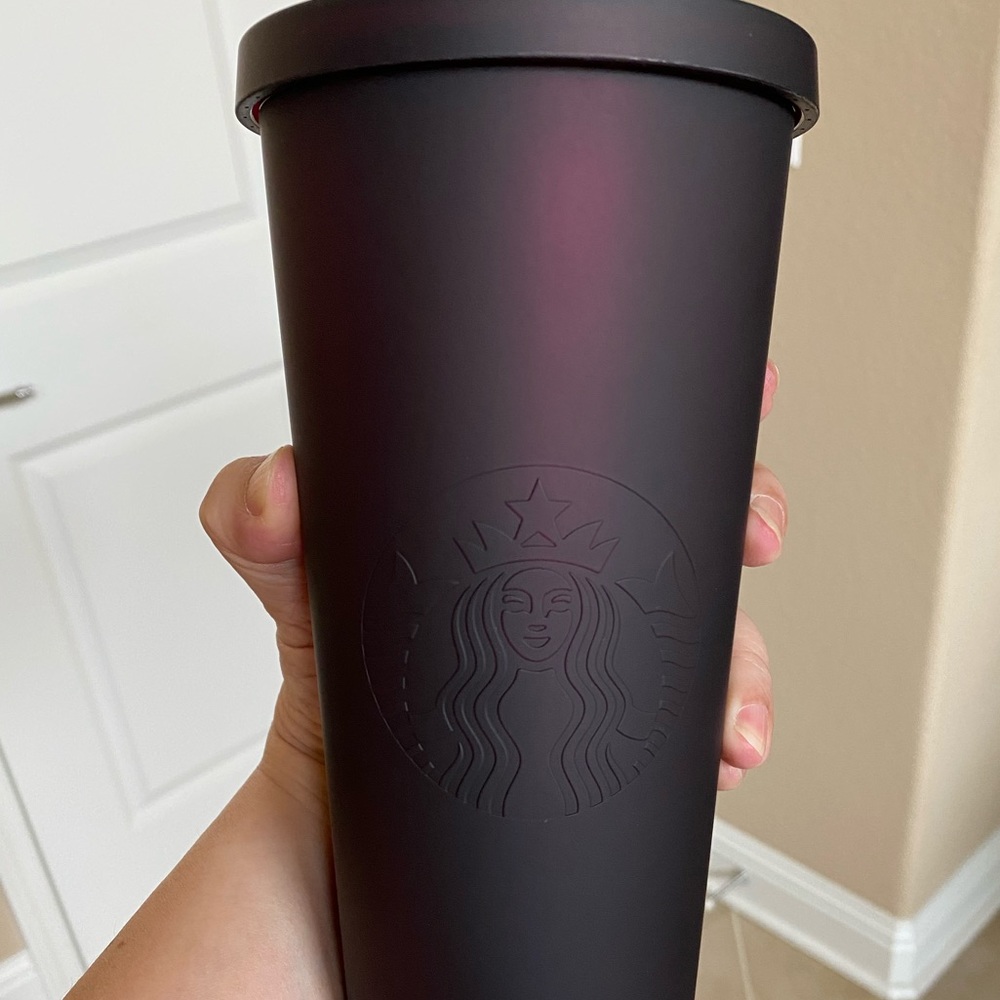 STARBUCKS BLACK PLUM VENTI CUP